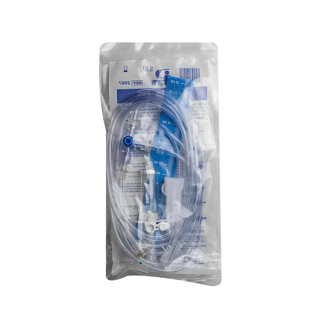 Equipo para medición  De Presión Venosa Central SOLUTEN PVC Tipo Manómetro IPM 2007 