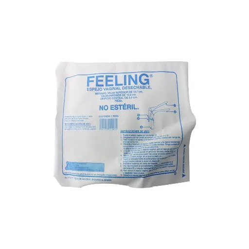 [07501128112031-25] Espejo Vaginal Desechable Mediano 25pz Feeling
