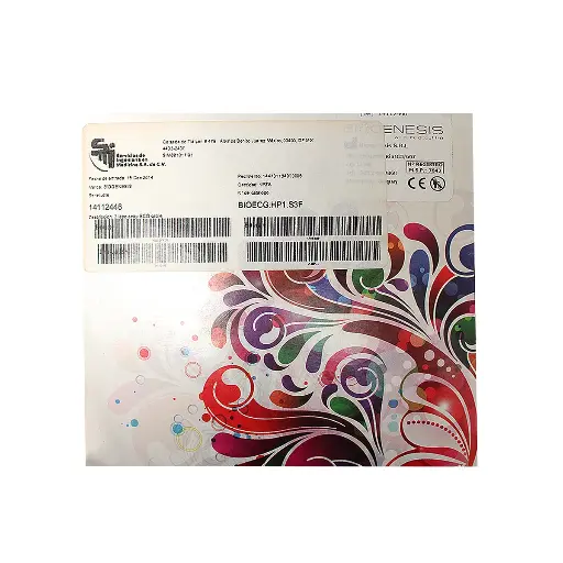 [07502308297074] Cable Ecg De 3 Derivaciones Tipo Snap Compatible Philips/hp Biogenesis BIOECG.HP1.S3F