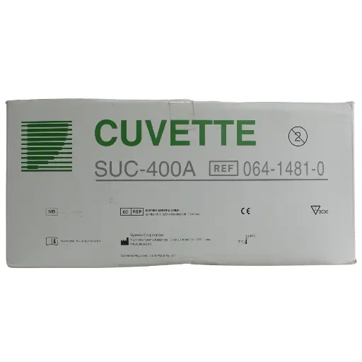 [07502308294936] Cuvette Suc-400a Sysmex Ref 064-1481-0 Para Analizador Cs