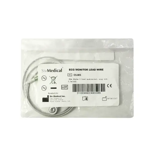 [Q0607] CABLE ECG MONITOR LEAD WIRE 1 DERIVACION 0.9 - RL D5-90S(RL)