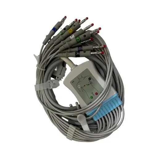 [P9189] Cable de diagnostico EKG Para  Philips 10-LEAD 15 pines